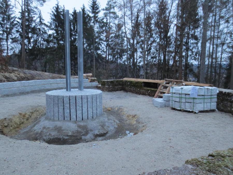 Neuer Friedhof wird verschönert